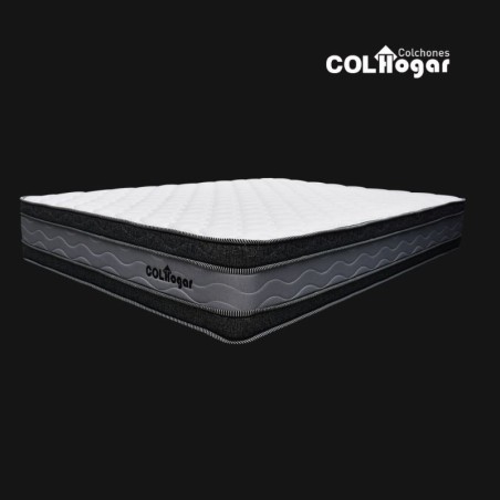 Colchón  Platinum 160X190X32 + Base Cama Dividida   + Protector + Almohadas