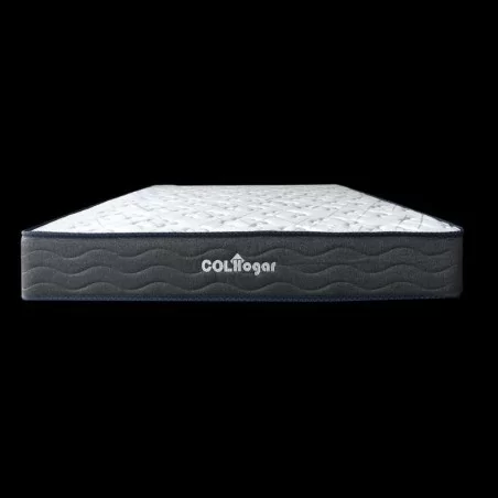Colchón Malta Lux 120 x190 + Base Cama + Protector Acolchado+ Almohada