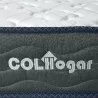 Colchón Malta Lux 120 x190 + Base Cama + Protector Acolchado+ Almohada