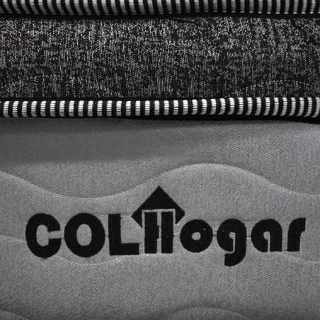 Colchón Imperial Euro 200X200X28 + Protector Protector Acolchado + 2 Almohadas