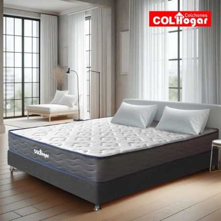Colchón Malta Lux 120x190 + Protector acolchado + Almohada