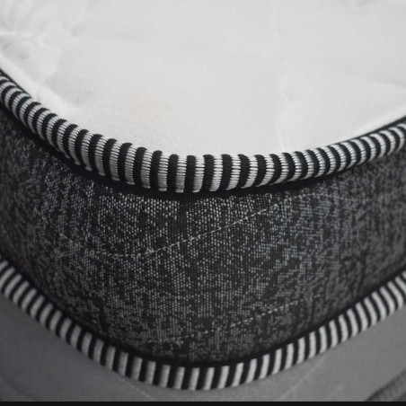 Colchón  Imperial Euro 140X190X28 + Base Cama + Protector + Almohadas