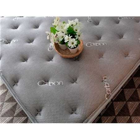 COLCHON VITAL 140X190 + BASE BOX + PROTECTOR ACOLCHADO + ALMOHADA