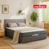 Colchón Venecia 140X190 + Base + Espaldar + Protector + Almohadas