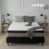 Colchón Ultrafirm 140X190X30 + Base Cama + Protector Impermeable + 3 Almohadas