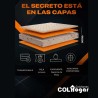 Colchón Ultrafirm 140X190X30 + Base Cama + Protector Impermeable + 3 Almohadas