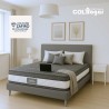 Colchon OrtopédicoZafiro 200X200 Plus + Protector Acolchado+ Almohadas