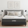 Colchón Malta Lux 100x190 + Base Cama + Espaldar