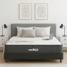 Colchón Malta Lux 100x190 + Base Cama + Espaldar