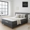 Colchón Malta Lux 100x190 + Base Cama + Espaldar