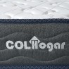 Colchón Malta Lux 140x190 + Base Cama + Espaldar