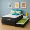 CAMA NIDO 100X190 CON AUXILIAR (NO INCLUYE COLCHON)