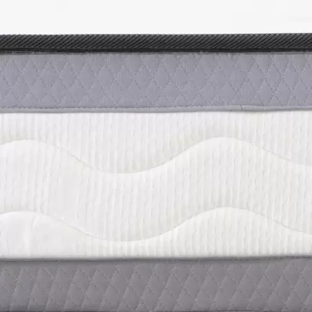 Colchón Firme Ortholife Foam 120X190 A32 Marca Paraiso (32 cms Altura) + Base Cama