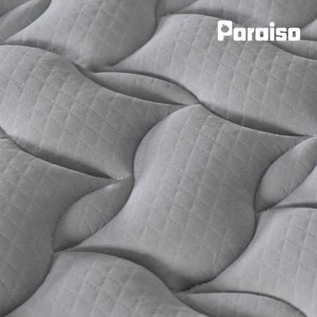 Colchón Gold 100X190 A36 Marca Paraiso + Base + Espaldar