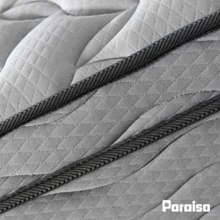 Colchón Gold 100X190 A36 Marca Paraiso + Base + Espaldar