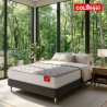 Colchón Super ortopédico Roma 200X200 + Base Cama Dividida + Protector Acolchado + Almohadas