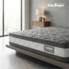 Colchon OrtopédicoZafiro 200X200 Plus + Protector Acolchado+ Almohadas