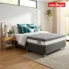 Colchon Ortopédico Zafiro Plus 160X190 + Base + Protector Acolchado + Almohadas