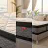 Colchón Ultra Firm Cassata 120x190 + Base Cama + Espaldar