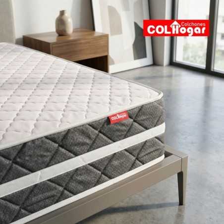 Colchón Harmony Sleep + Base Cama + Espaldar 140X190