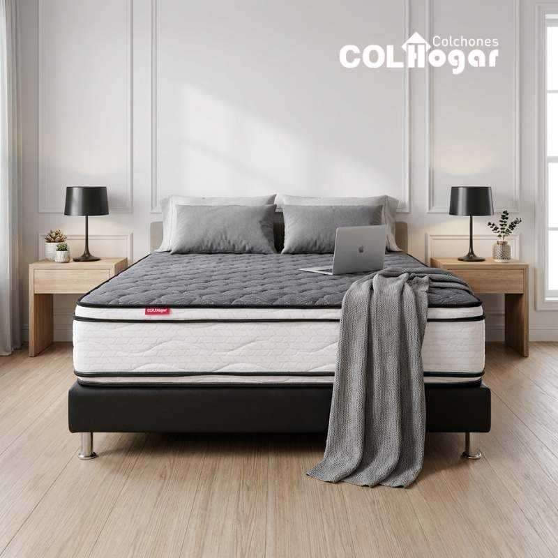 Colchón Master 100x190 semifirme con doble cara y 32 cm de altura Colhogar