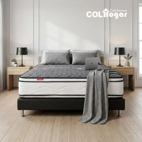 Colchón Master 100x190 semifirme con doble cara y 32 cm de altura Colhogar
