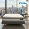 Colchón Firm Cassata 200X200 + Base + Espaldar Cama Marca Paraiso