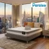 Colchón Firm Cassata 200X200 + Base + Espaldar Cama Marca Paraiso