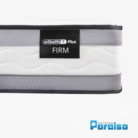 Colchón Firm Cassata 120X190 (32 cms) + Base + Espaldar Cama Marca Paraiso