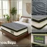 Colchon Ortopédico Zafiro Plus 100X190 + Base + Protector impermeable+ Almohada