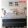 COLCHON VITAL 200X2000 + BASES DIVIDIDAS BOX+ PROTECTOR ACOLCHADO+ 2 ALMOHADAS