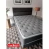 COLCHON VITAL 200X200 + BASE + ESPALDAR ITALIA + PROTECTOR ACOLCHADO+ ALMOHADAS