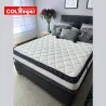 OUTLET COLCHON HOTELERO MEGAORTOPEDICO PREMIUM 120X190 + BASE CAMA + ESPALDAR + ALMOHADA . 10 AÑOS DE GARANTIA.