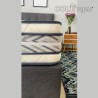 OUTLET COLCHON HOTELERO ORTOPEDICO PLUS 200X200 + PROTECTOR + ALMOHADAS