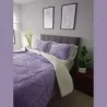 Acolchado Doble faz Acanalado-Ovejero para Cama Doble. Incluye Fundas y cojines decorativos