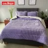 Acolchado Doble faz Acanalado-Ovejero para Cama Doble. Incluye Fundas y cojines decorativos