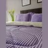 Acolchado Doble faz Acanalado-Ovejero para Cama Doble. Incluye Fundas y cojines decorativos