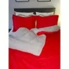 Acolchado Doble faz Acanalado-Ovejero para Cama Doble. Incluye Fundas y cojines decorativos