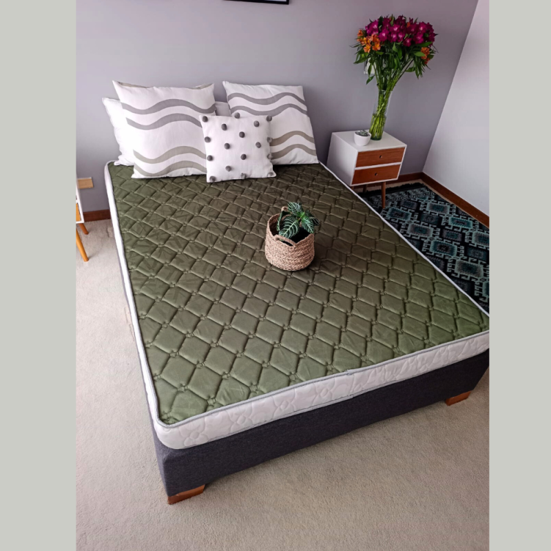 Colchoneta Militar 140X190 + Protector + Almohadas
