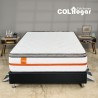 Colchón  Super Luxe 120X190X34 + Protector + 1 Almohada