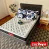 Energy Top Plus 100x190 + Base Cama + Espaldar+Protector Impermeable +Almohada