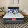 Energy Top Plus 100x190 + Base Cama + Espaldar+Protector Impermeable +Almohada
