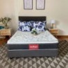 OUTLET Energy Top Plus 100x190 + Base Cama + Espaldar+Protector+Almohadas