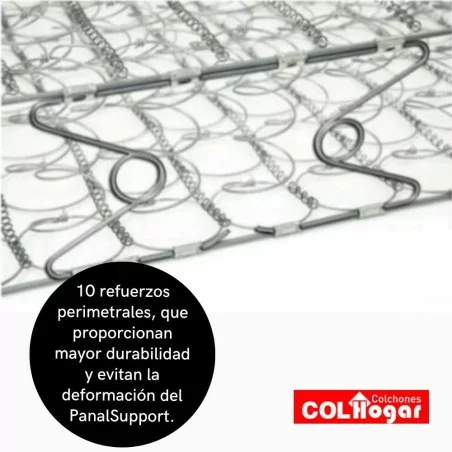 Energy Top Plus 100x190 + Base Cama + Espaldar+Protector Impermeable +Almohada