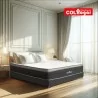 Energy Top Plus 100x190 + Base Cama + Espaldar+Protector Impermeable +Almohada