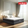 OUTLET Energy Top Plus 100x190 + Base Cama + Espaldar+Protector+Almohadas